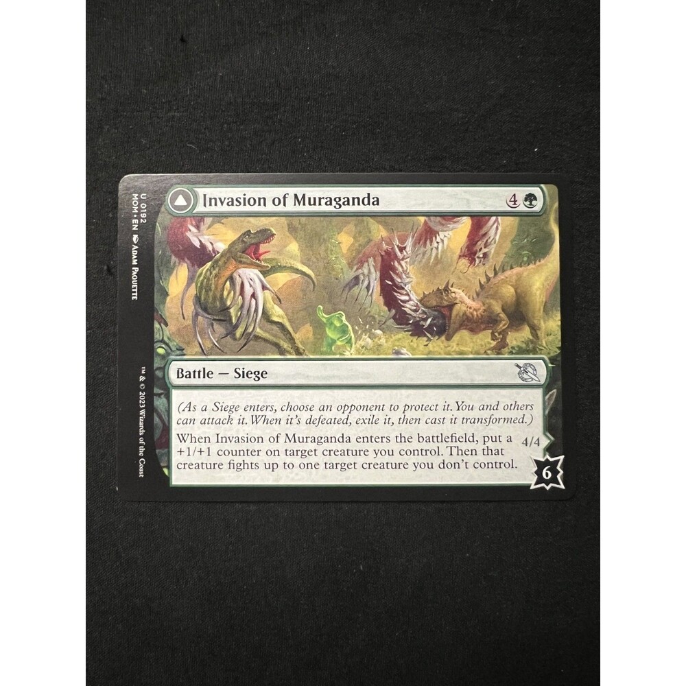 MTG Invasion of Muraganda #192 LP MOM Battle Siege